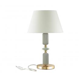 Odeon light exclusive 4861/1TA CLASSIC ODL_EX21 113 золото/разноцветн./керамика/абажур Настольная лампа E27 1*60W CANDY 